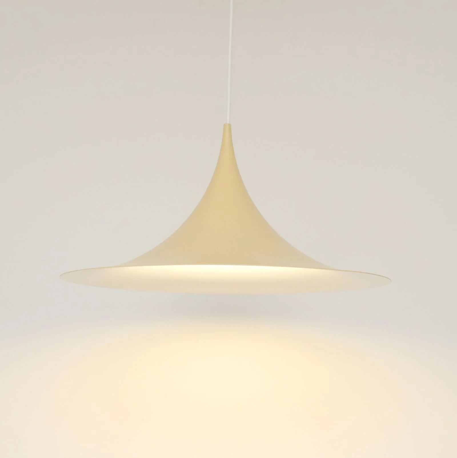 Unique Semi lamp, designed by Bonderup Thorup, Denmark, 1968