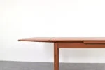 Extendable teak table by Rogenstrup Möbelfabrik, Denmark, 1960s