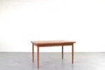 Extendable teak table by Rogenstrup Möbelfabrik, Denmark, 1960s