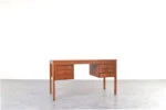 Vintage teak desk by Domino Møbler, Denmark, 1960s