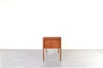 Vintage teak desk by Domino Møbler, Denmark, 1960s