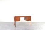 Vintage teak desk by Domino Møbler, Denmark, 1960s