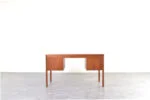 Vintage teak desk by Domino Møbler, Denmark, 1960s