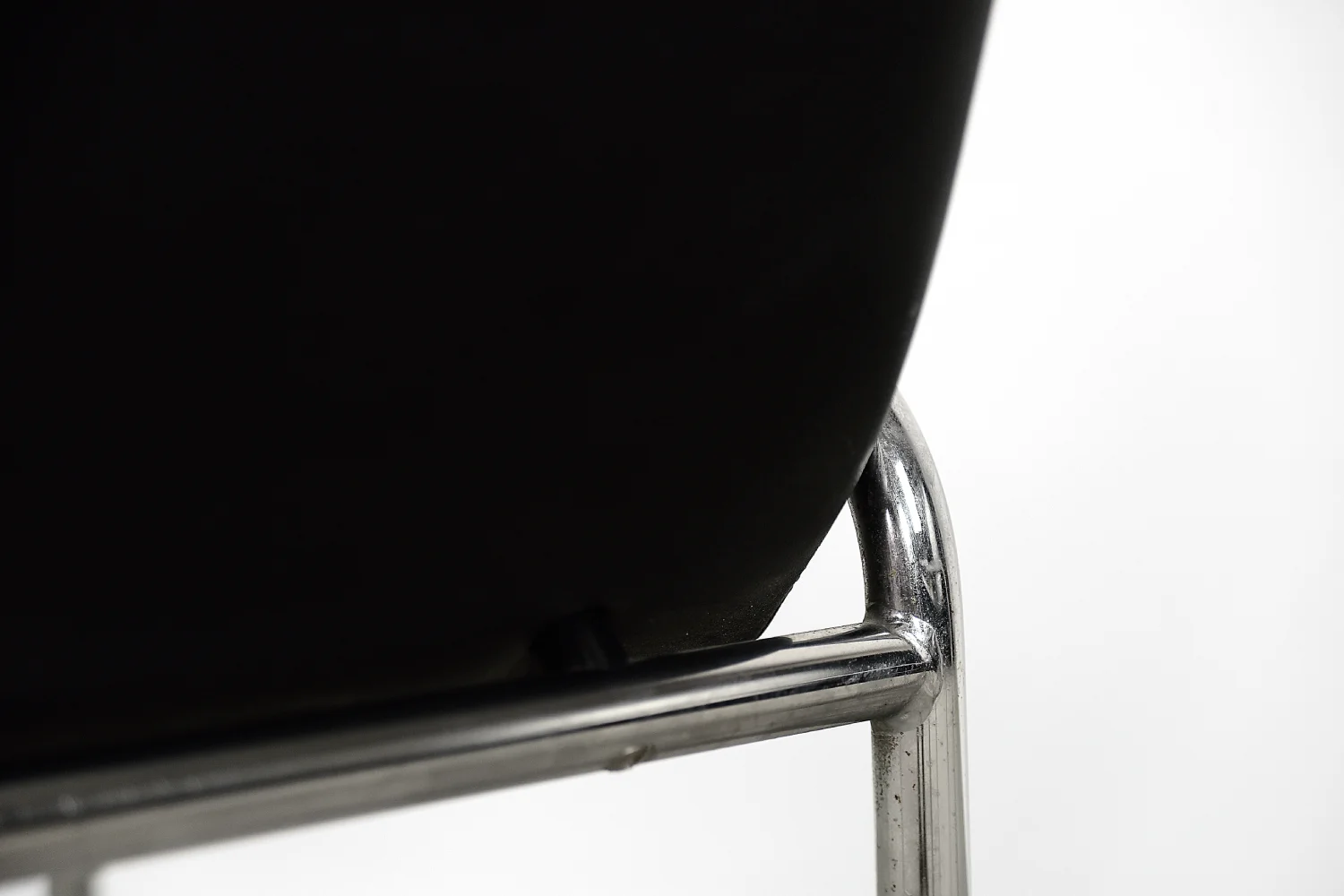 Pair of minimalist armchairs, Thonet, Germany, 1970s