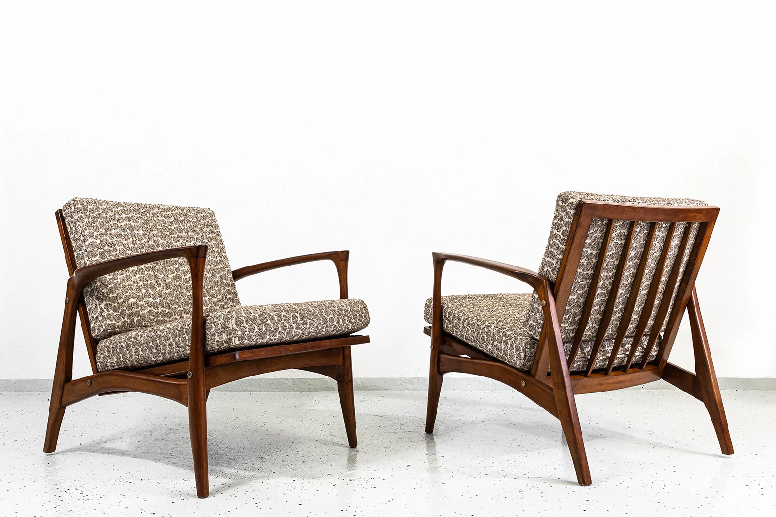 Pair of Vintage Scandinavian Armchairs, Denmark, 1960s