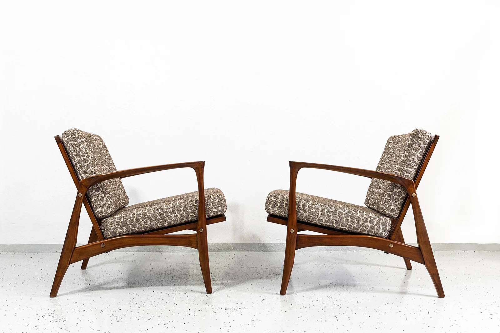 Pair of Vintage Scandinavian Armchairs, Denmark, 1960s