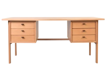 Scandinavian oak desk, designed by Svend Åge Madsen for Sigurd Hansen, Denmark, 1960s
