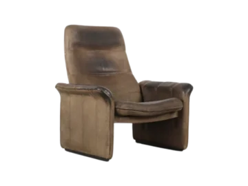 Skórzany fotel vintage DS-50, De Sede, Szwajcaria, lata 70