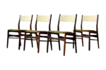 Set of 4 vintage chairs, Denmark, 1960s