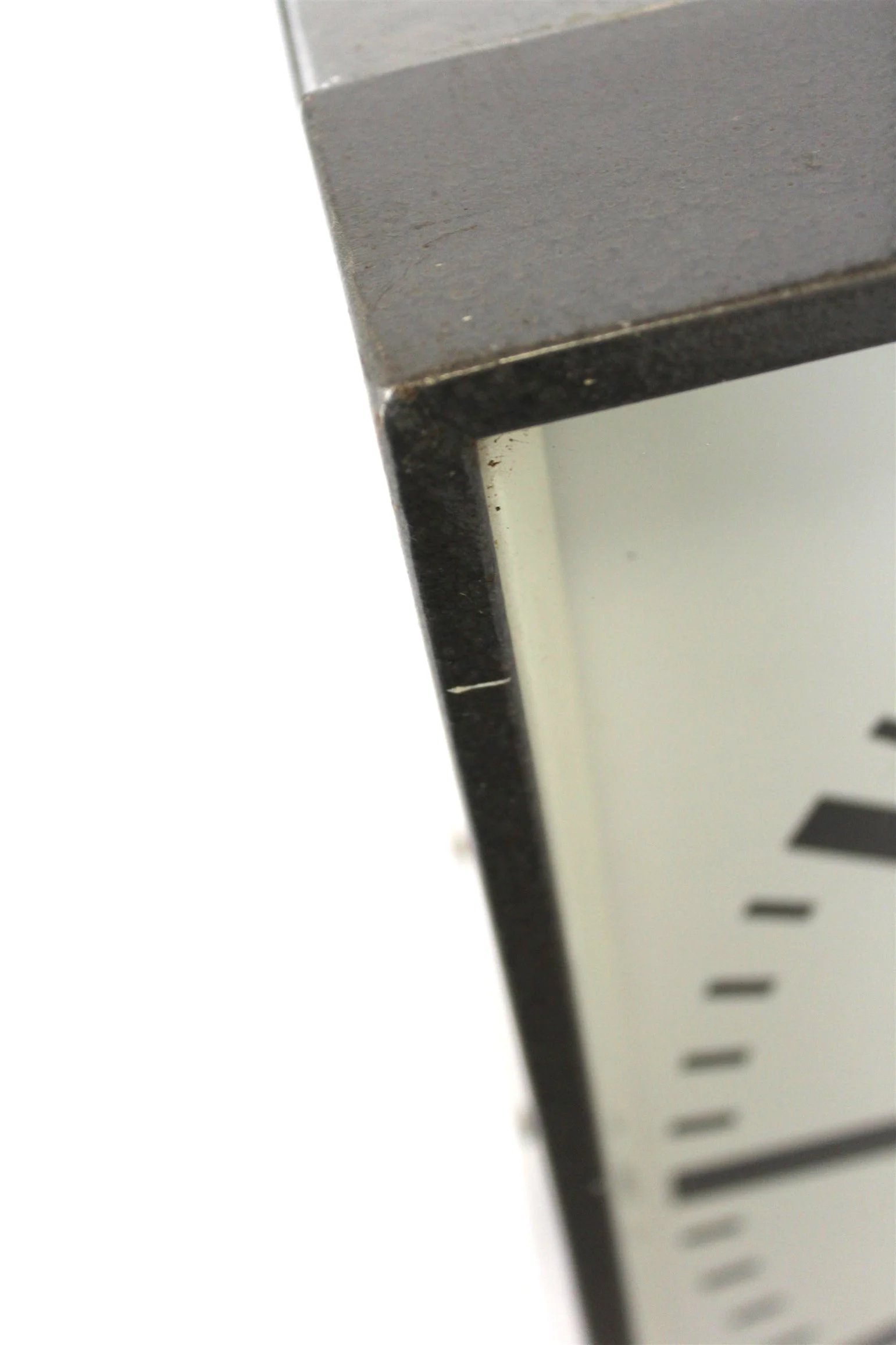 Large double-sided railway clock, factory-made, Pragotron, 1980s