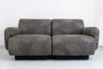 Pair of vintage modular armchairs / sofa, designed by Eberhard Geißler, Oelsa, Germany, 1970s