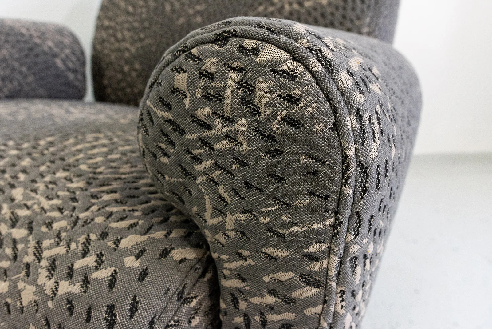 Pair of vintage modular armchairs / sofa, designed by Eberhard Geißler, Oelsa, Germany, 1970s