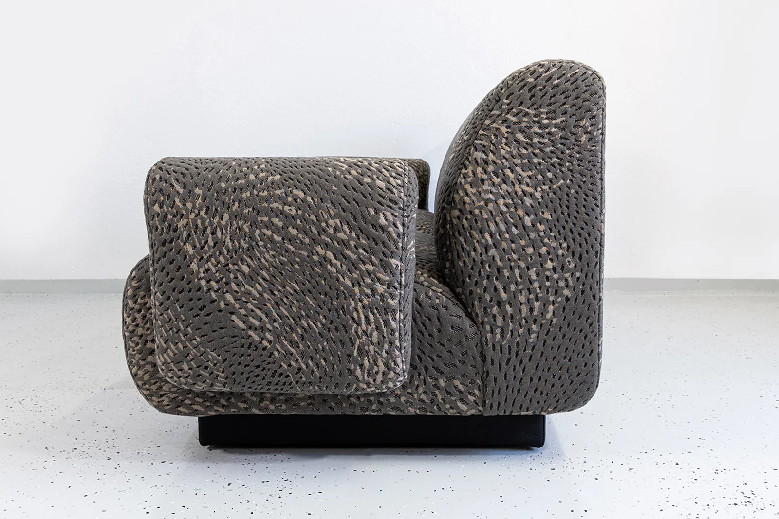 Pair of vintage modular armchairs / sofa, designed by Eberhard Geißler, Oelsa, Germany, 1970s