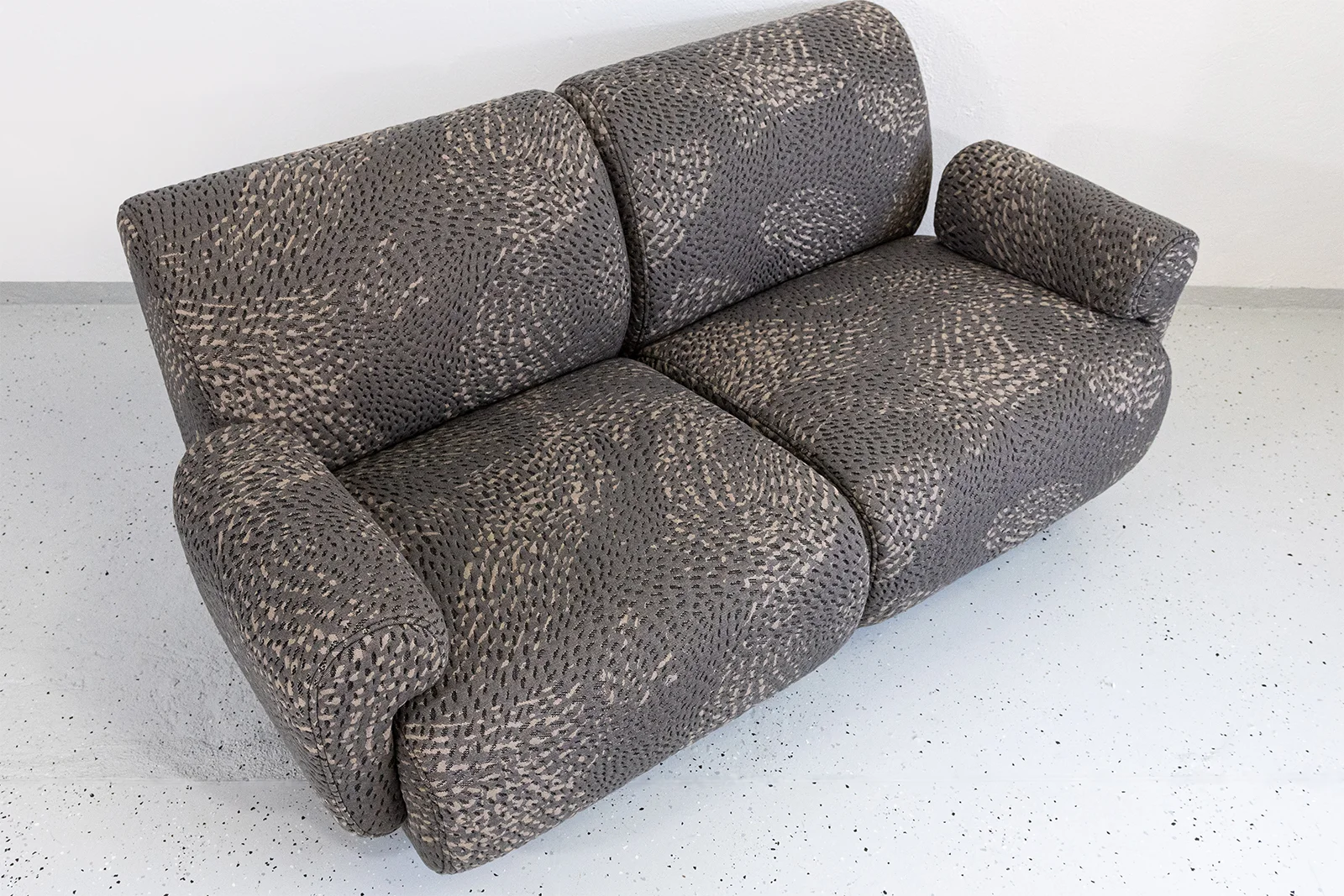 Pair of vintage modular armchairs / sofa, designed by Eberhard Geißler, Oelsa, Germany, 1970s