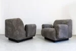Pair of vintage modular armchairs / sofa, designed by Eberhard Geißler, Oelsa, Germany, 1970s