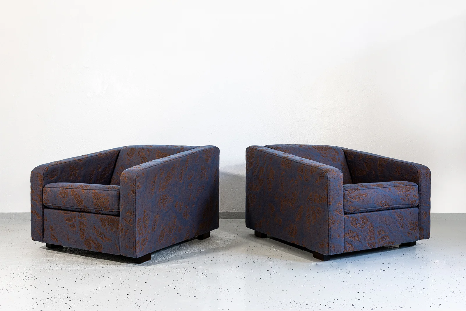 Geometric PRL Armchairs, Zamojskie Fabryki Mebli, Poland, 1970s