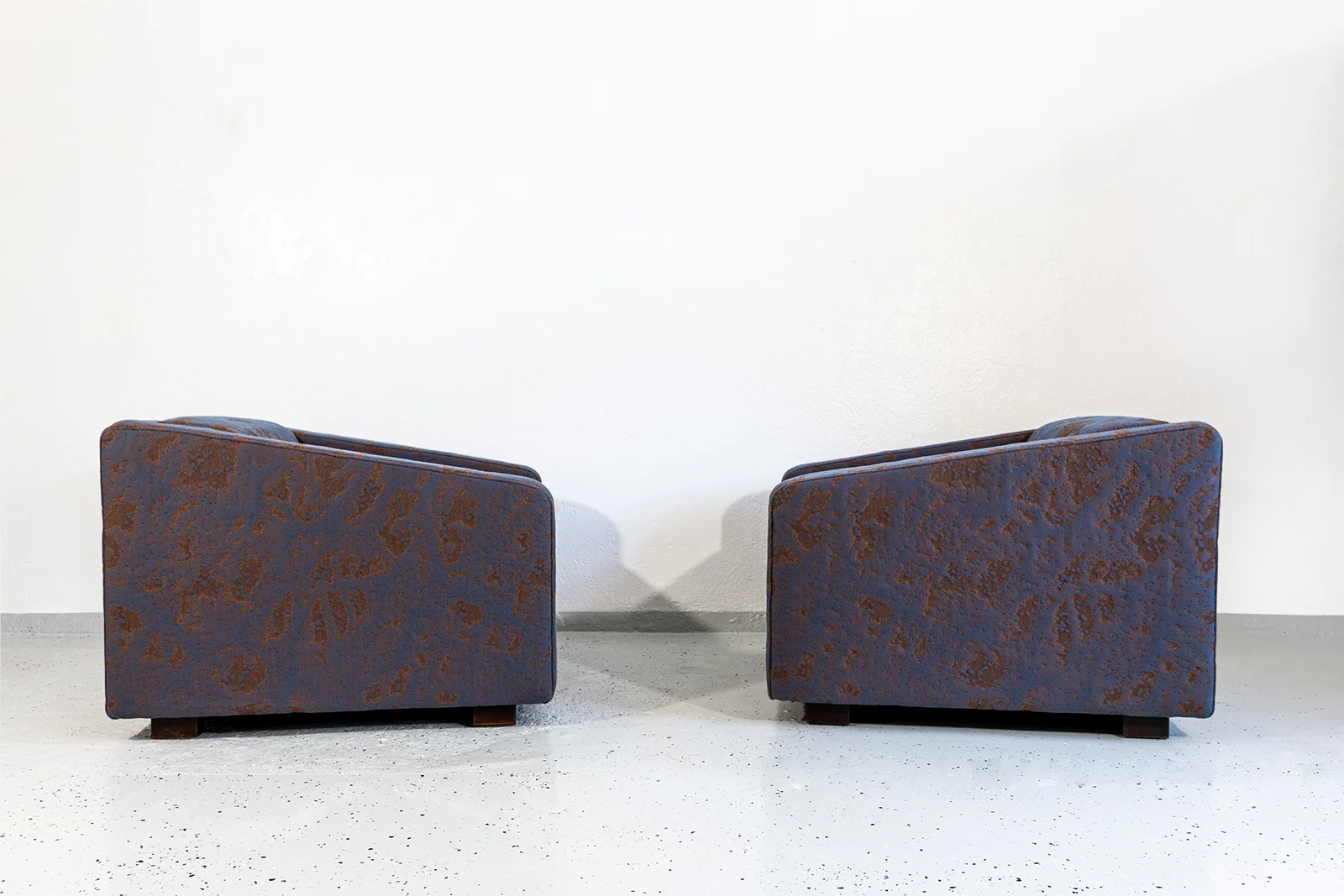 Geometric PRL Armchairs, Zamojskie Fabryki Mebli, Poland, 1970s