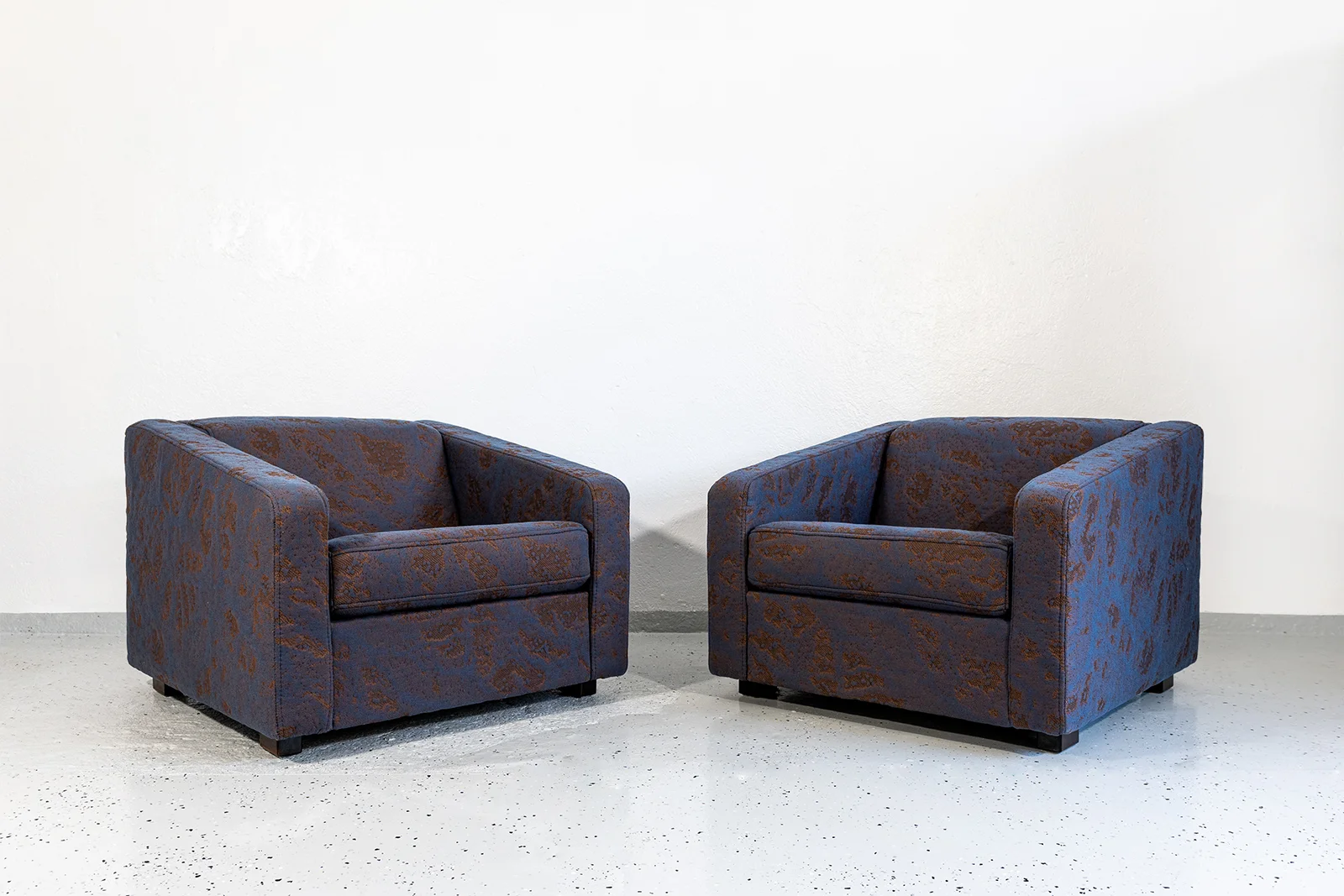 Geometric PRL Armchairs, Zamojskie Fabryki Mebli, Poland, 1970s