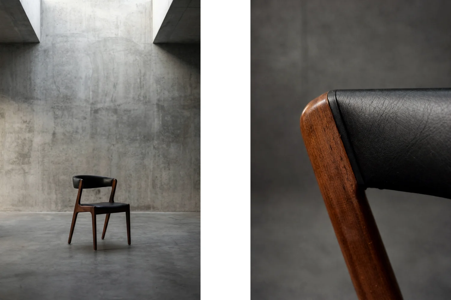 Teak Fire office chair, designed by Kai Kristiansen for Schou Andersen Møbelfabrik, Denmark, 1960