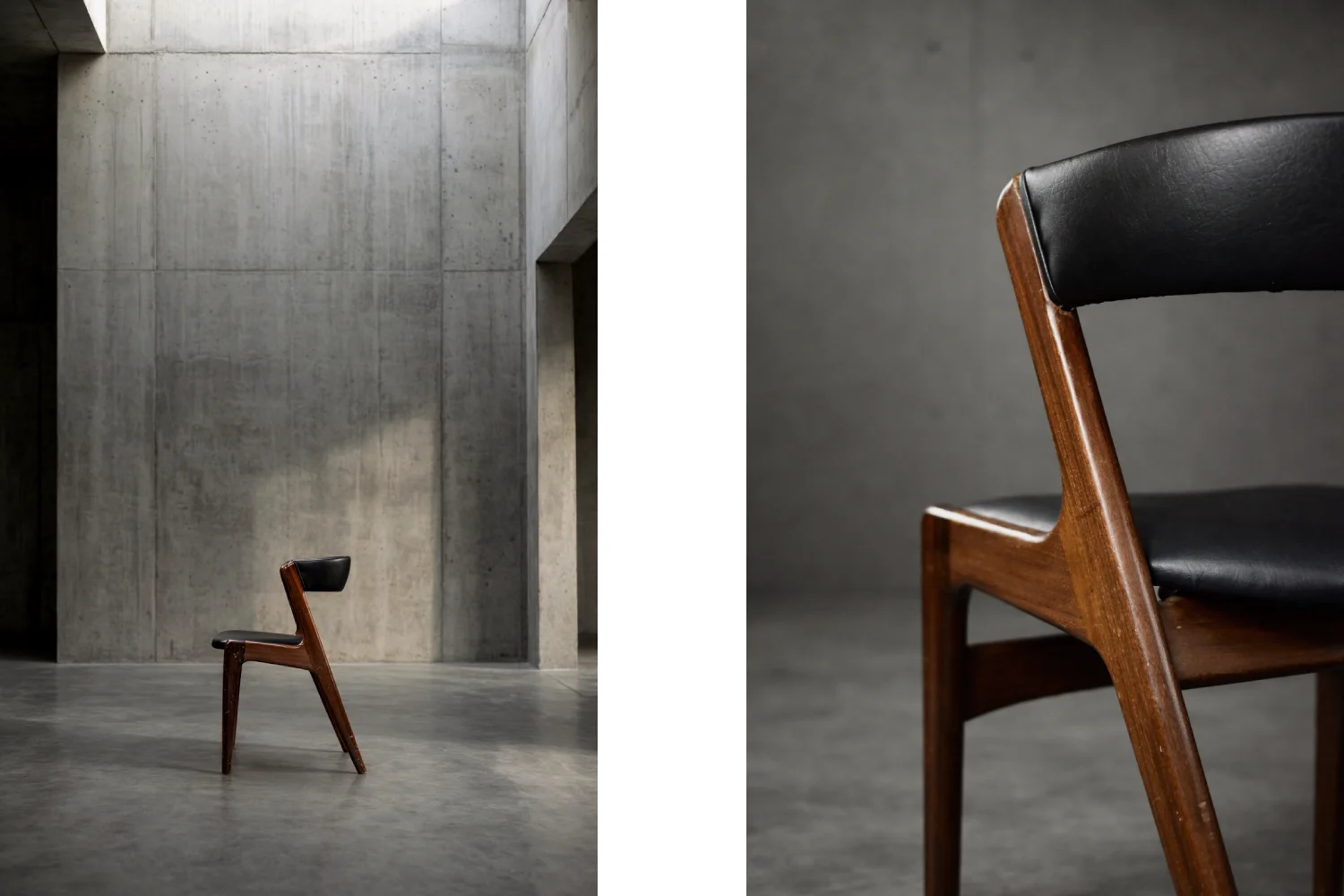Teak Fire office chair, designed by Kai Kristiansen for Schou Andersen Møbelfabrik, Denmark, 1960