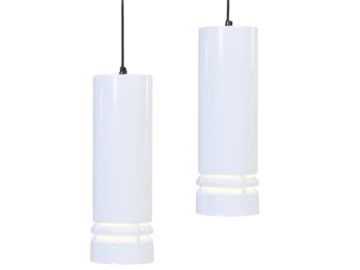 Pair of PM10 lamps designed by Ole Pless Jørgensen, manufactured by Nordisk Solar, 1970s