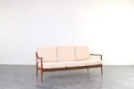 Vintage teak sofa, Knoll Antimott, Germany, 1960s