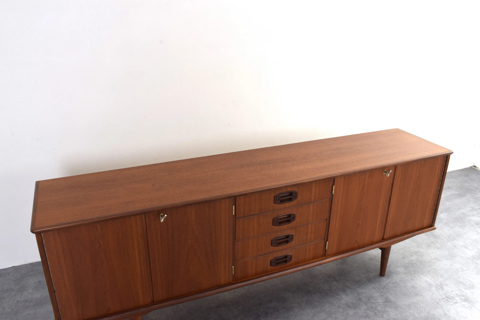 Scandinavian teak sideboard, Denmark, 1960s