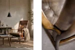 High-back modernist armchair, Farstrup Møbler, Denmark, 1970s