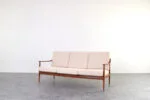 Vintage teak sofa, Knoll Antimott, Germany, 1960s
