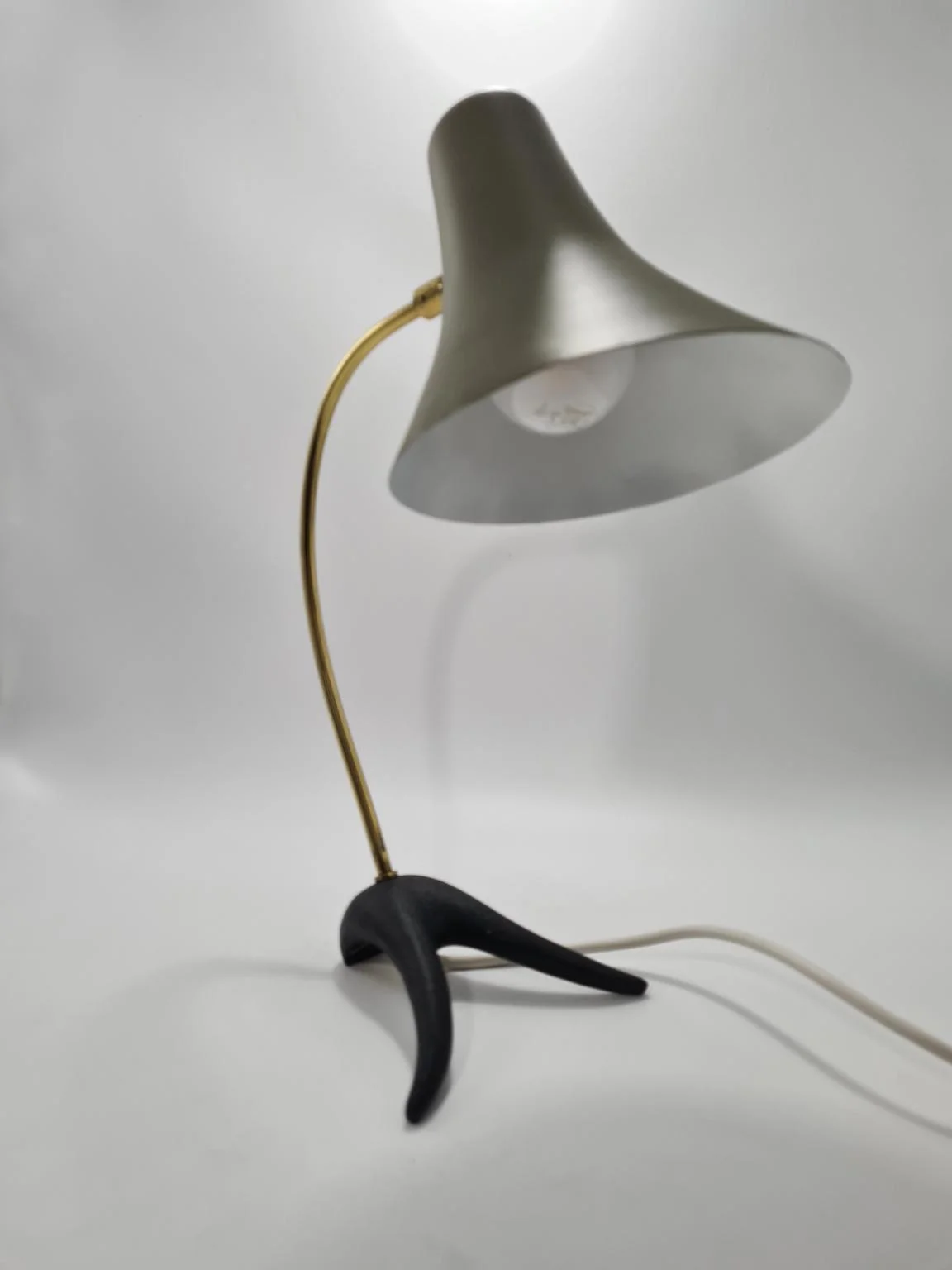 Mid-century modern table lamp, 1950s/60s