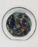 Glass sculpture by Rollin Karg, United States, 1990s