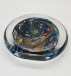 Glass sculpture by Rollin Karg, United States, 1990s