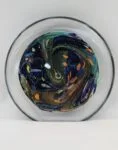 Glass sculpture by Rollin Karg, United States, 1990s