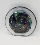 Glass sculpture by Rollin Karg, United States, 1990s