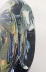 Glass sculpture by Rollin Karg, United States, 1990s