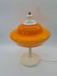Space Age lamp with orange shade, 1970s