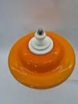 Space Age lamp with orange shade, 1970s