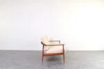 Vintage teak sofa, Knoll Antimott, Germany, 1960s