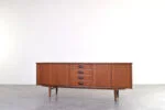Scandinavian teak sideboard, Denmark, 1960s