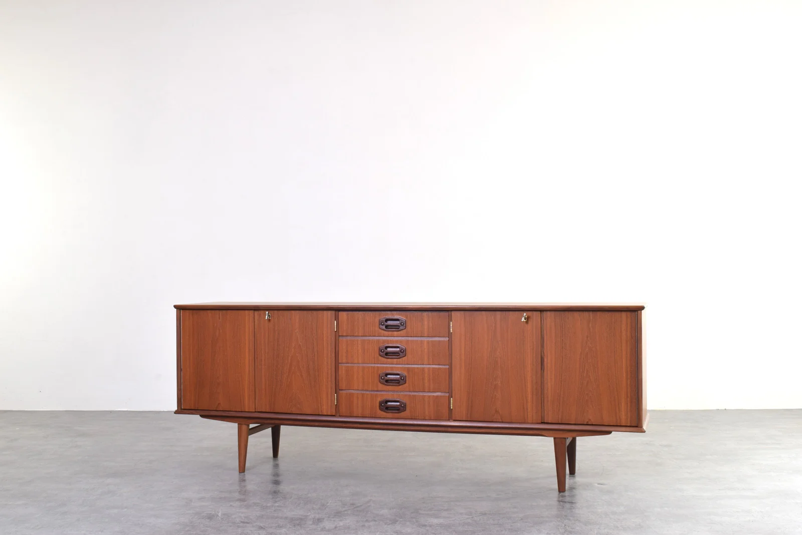 Scandinavian teak sideboard, Denmark, 1960s