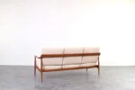 Vintage teak sofa, Knoll Antimott, Germany, 1960s