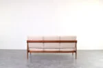 Vintage teak sofa, Knoll Antimott, Germany, 1960s