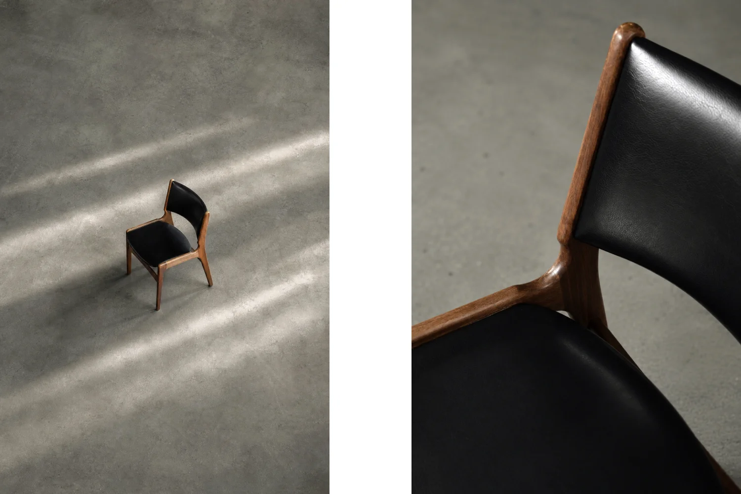 Modernist teak chair Model 89, designed by Erik Buch, Anderstrup Møbelfabrik, Denmark, 1950s