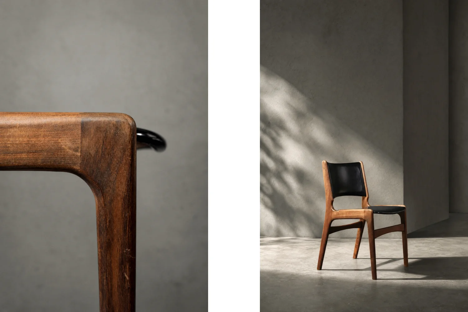Modernist teak chair Model 89, designed by Erik Buch, Anderstrup Møbelfabrik, Denmark, 1950s