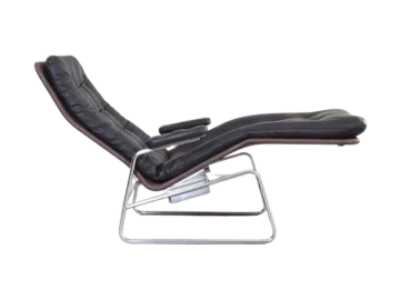 Scandinavian Fenix Chaise Longue, Designed by Sam Larsson, Manufactured by Dux, Sweden, 1960s