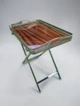 Foldable vintage side table, 1970s