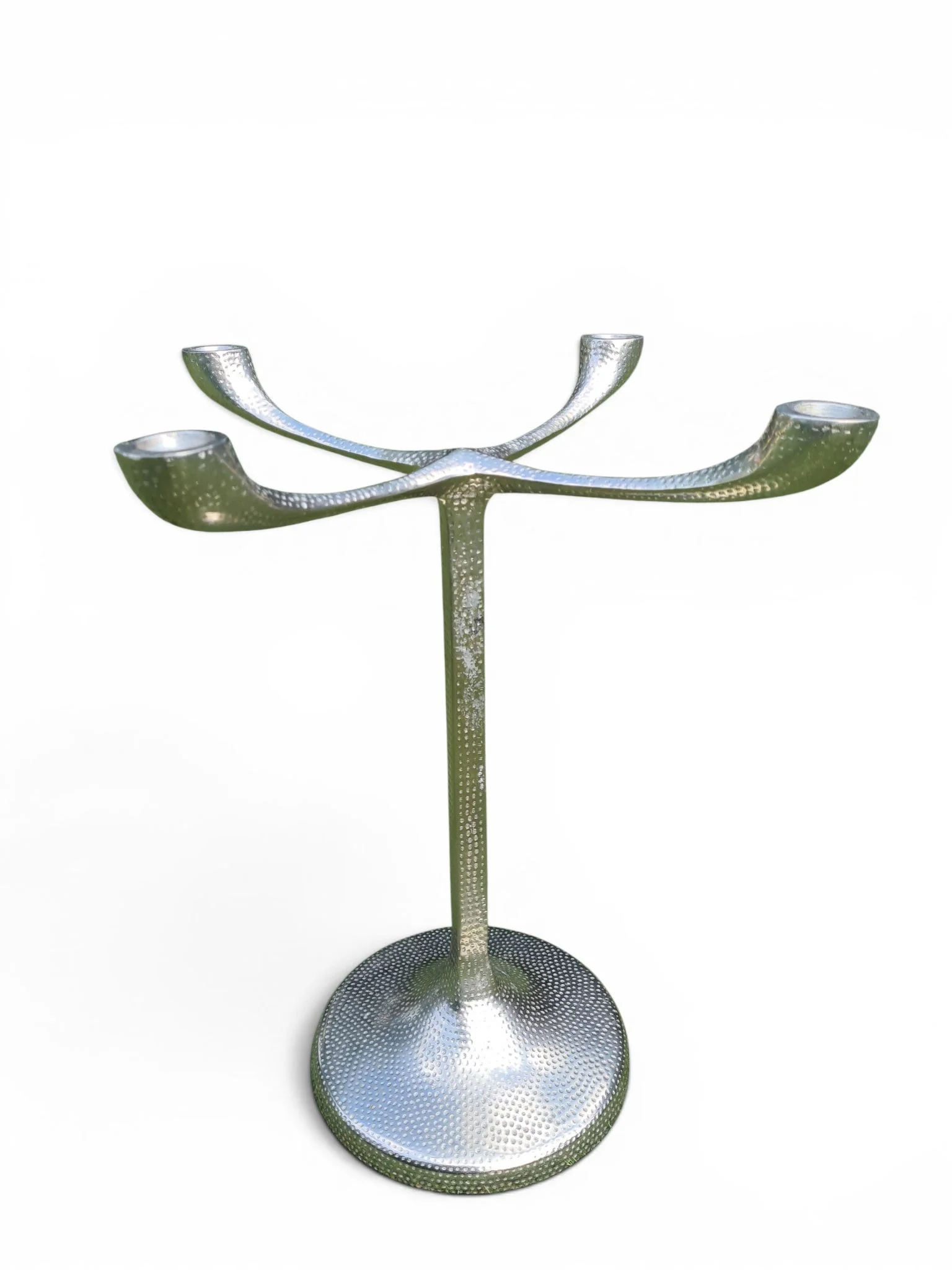 Large Brutalist candlestick, Lambert, Germany, 1970s