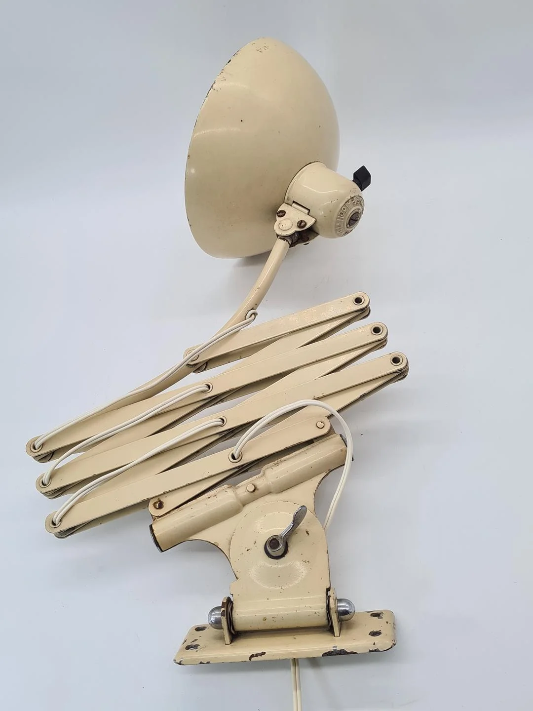 Industrial Scissor-Arm Lamp, Kaiser Idell, Germany, 1950s