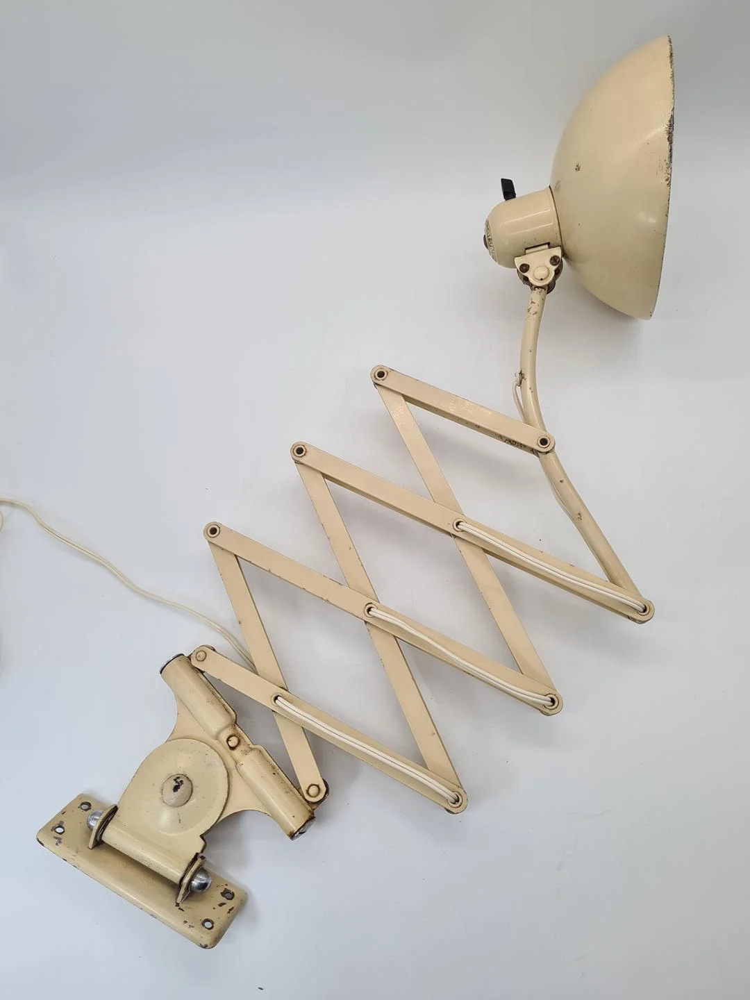 Industrial Scissor-Arm Lamp, Kaiser Idell, Germany, 1950s