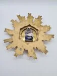 Sunburst wall clock, by Electrica, Germany, 1960s